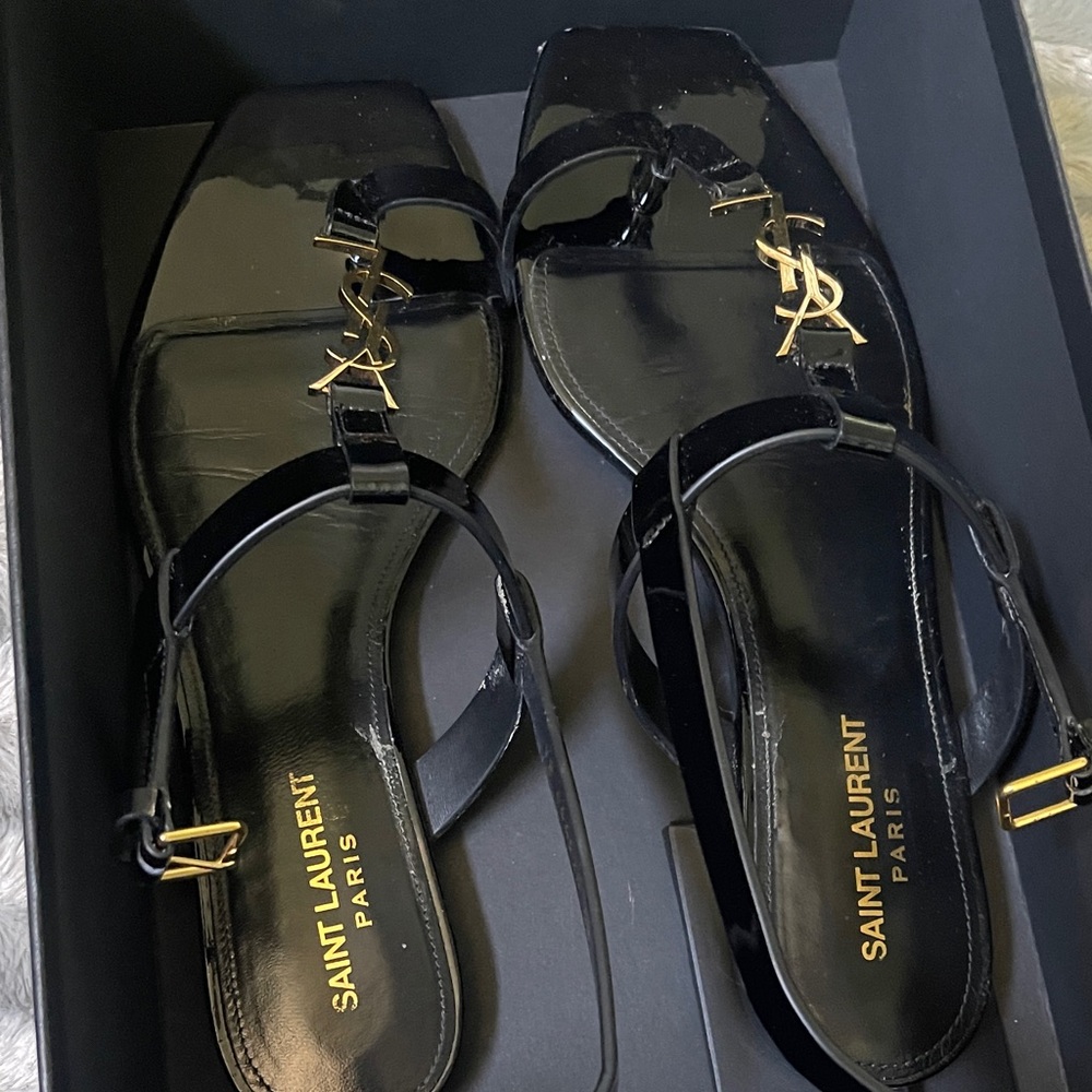 YSL Yves Saint Laurent Paris flat Cassandra - Picture 5 of 9